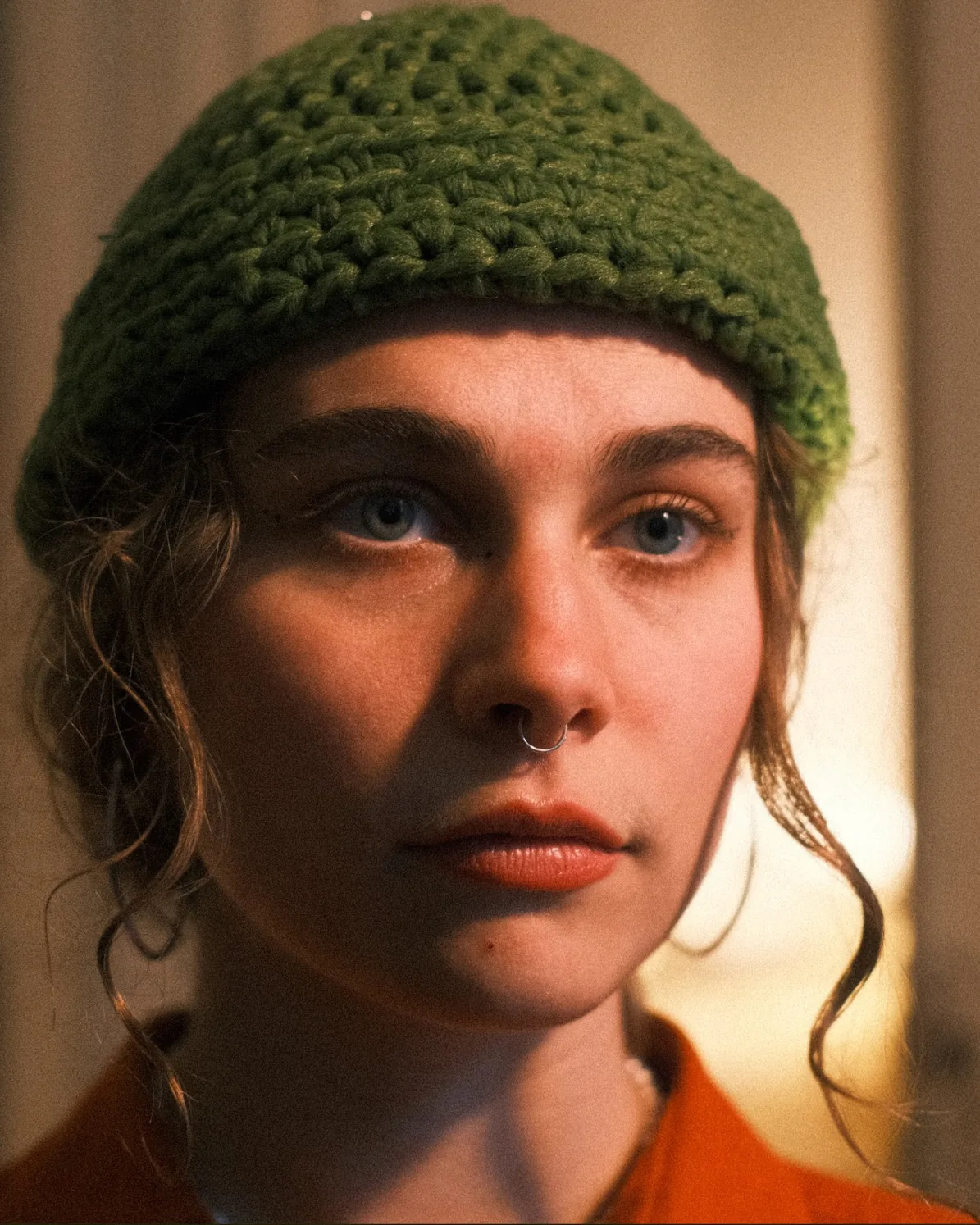 Le chapichapo, bonnet vert en crochet